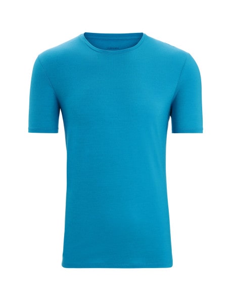 Men Anatomica SS Crewe Geo Blue