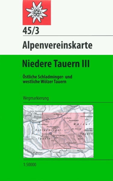 AV Karte 45/3 - Niedere Tauern III