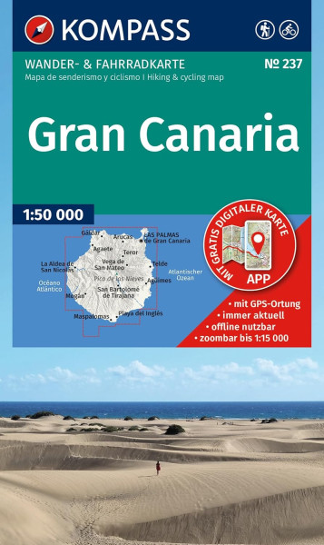 Wanderkarte Gran Canaria