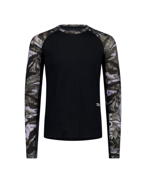 Temple Merino LS Rock Camo/Black