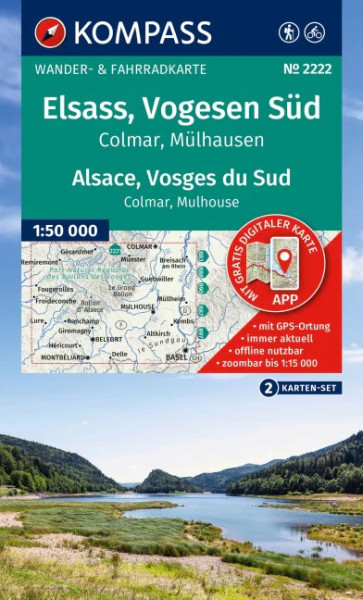 WK 2222 Elsass - Vogesen Süd