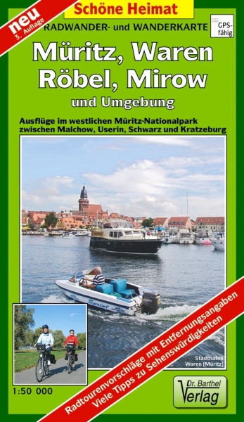 Müritz, Waren, Röbel, Mirow
