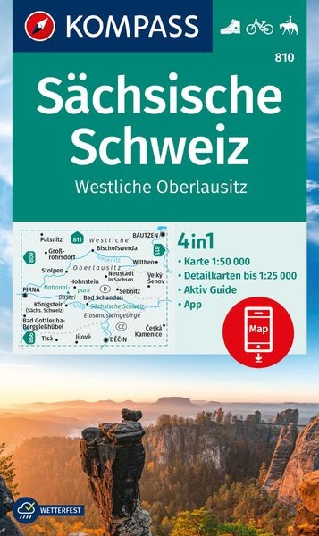 Wanderkarte Sächsische Schweiz