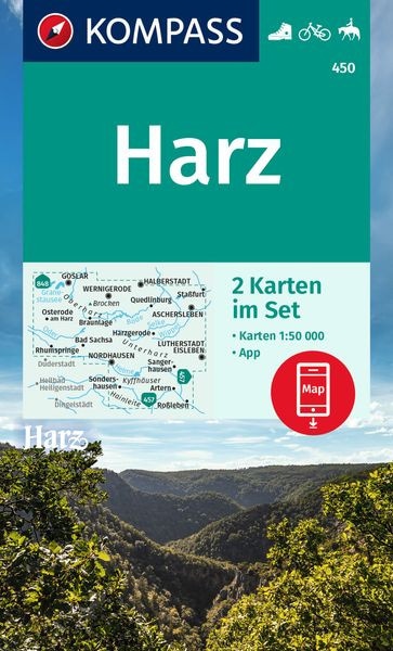 Wanderkarte Harz