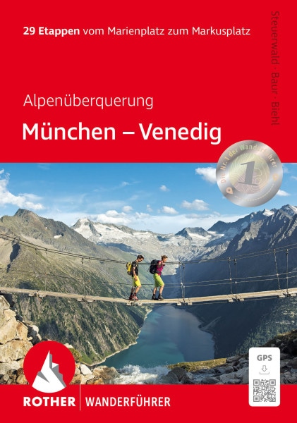 Wanderführer München - Venedig