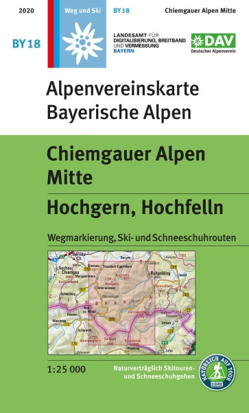 Chiemgauer Alpen Mitte BY 18 neue Auflage