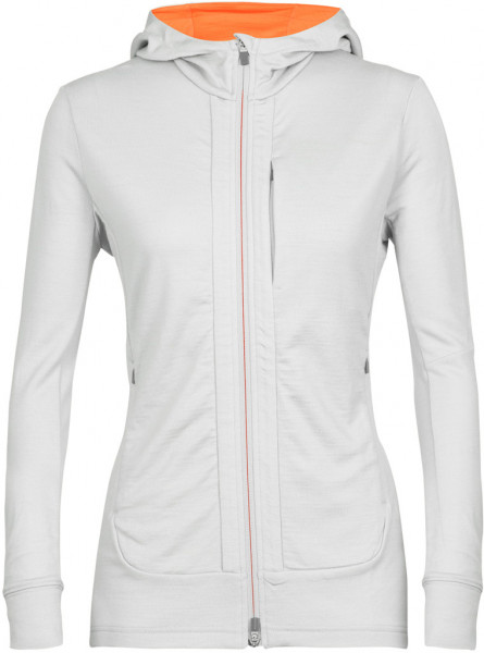 Women Quantum III LS Zip Hoodie - ether