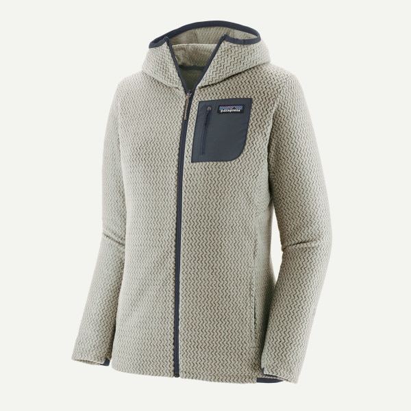 R1 Air Full-Zip Hoody Women - Wool White