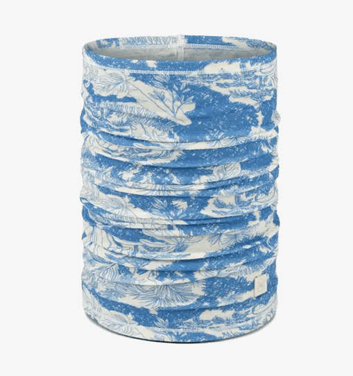 Lightweight Merino Prints Loer Blue