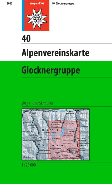 AV Karte 40 - Glocknergruppe