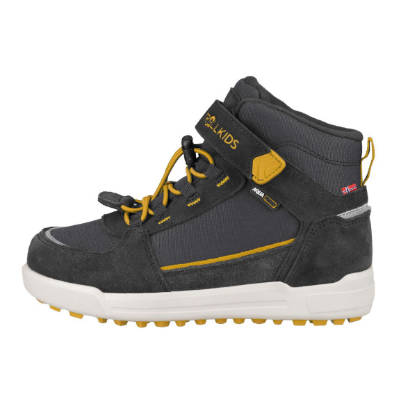 Kids Gryllefjord Mid Cut Storm Grey