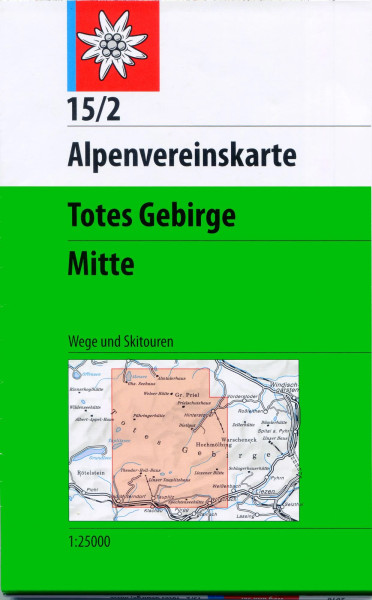 AV-Karte 15/2 - Totes Gebirge Mitte