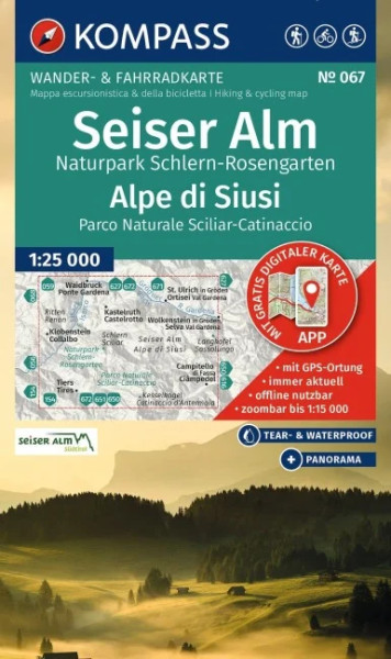 Wanderkarte Seiser Alm 067