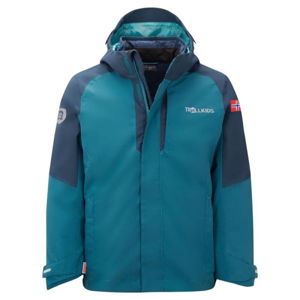 Kids Skanden 3In1 Jacket Marine/Mystic