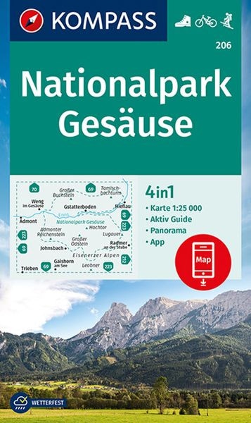 Wanderkarte Nationalpark Gesäuse