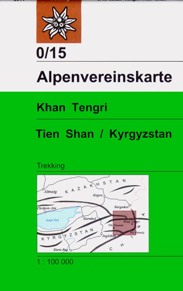 AV 0/15 Expeditionskarte Khan Tengri (Tien Shan)