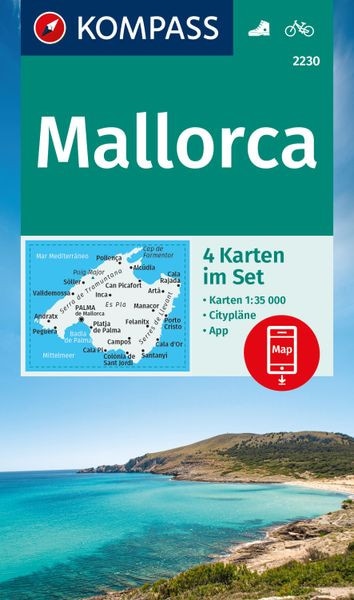 Wanderkarten Set Mallorca