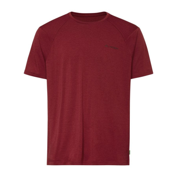 Essential Wool T-Shirt Carmine