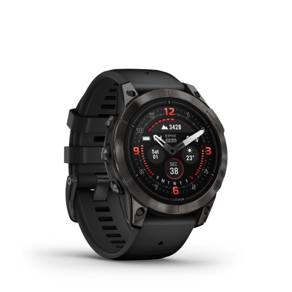 EPIX PRO (GEN 2) - SAPPHIRE EDITION 47MM Schwarz/Carbongrau Titan DLC 