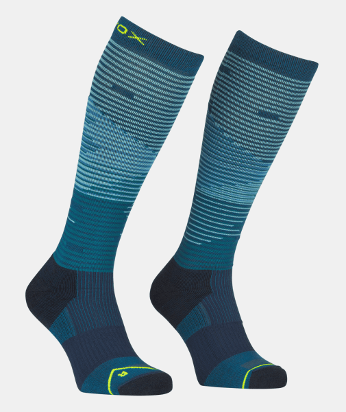 All Mount Long Socks Petrol Blue