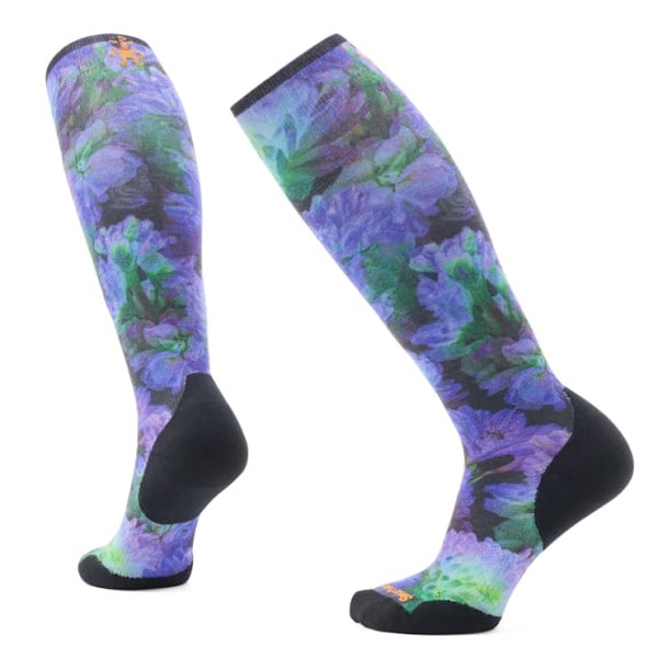 Ski Targeted Cushion Socks Women - Black