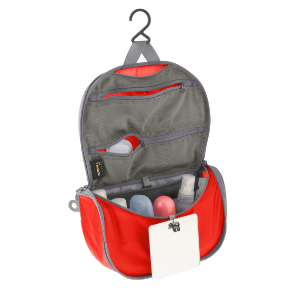Ultra-Sil Hanging Toiletry Bag small spicy orange
