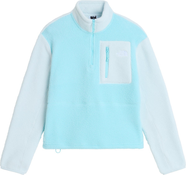 Yumiori 1/4 Zip Woman Glacier/Pearl Stone