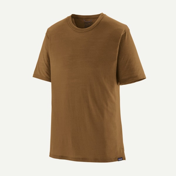Capilene Cool Merino T Shirt Wolf Brown