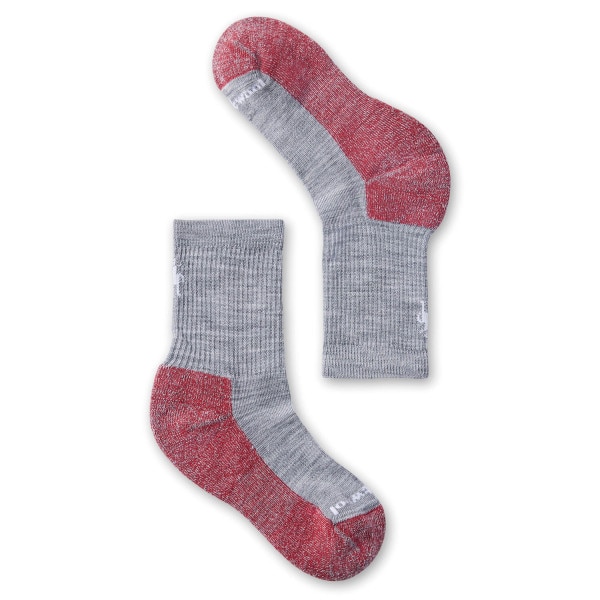 Kids Hike Light Cushion Crew Light Gray