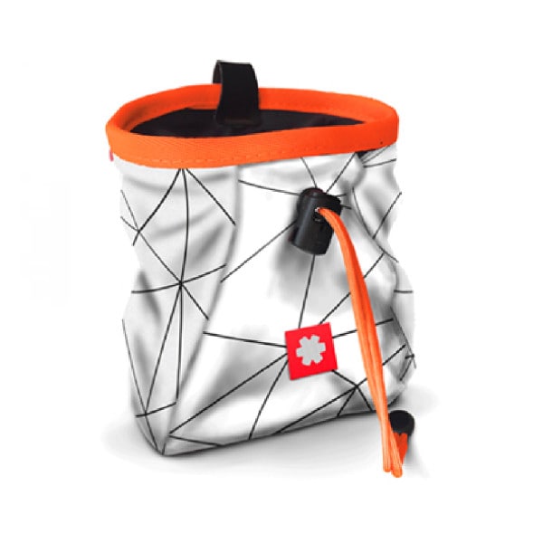Chalkbag Lucky+Belt White Orange