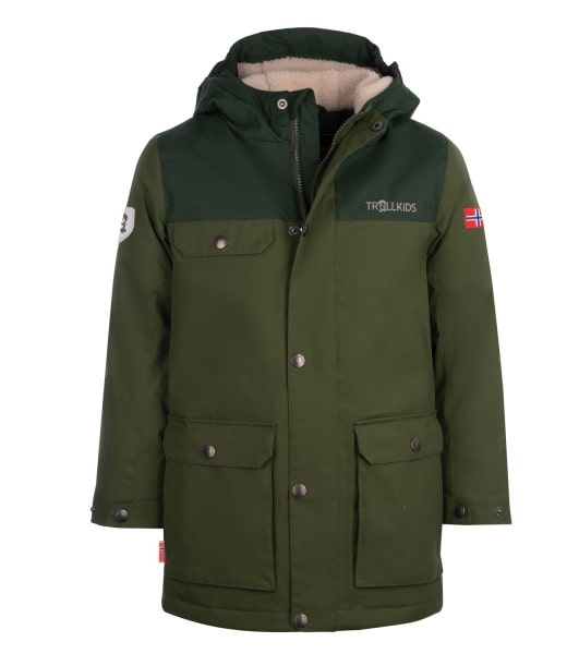 Kids Gudvangen JKT-Forest Green