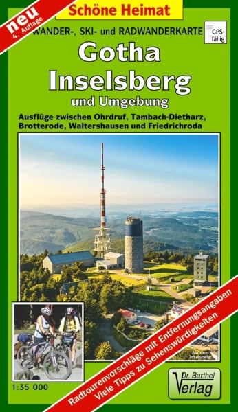 Gotha, Inselsberg und Umgebung