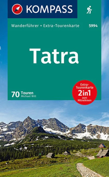 Wanderführer Tatra, 70 Tourenführer Mit Karte