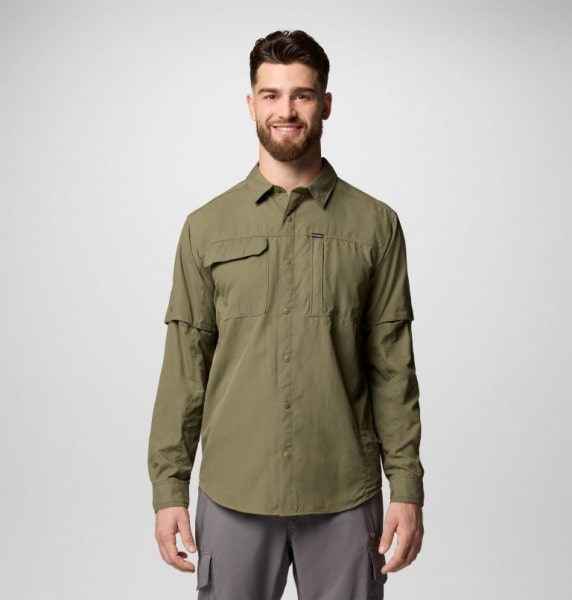 Skien Valley LS Shirt Stone Green