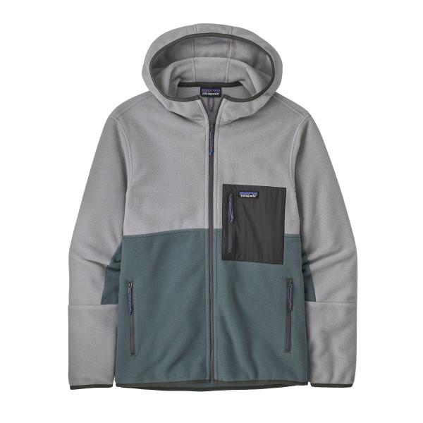 Microdini Hoody Nouveau Green/Salt Grey