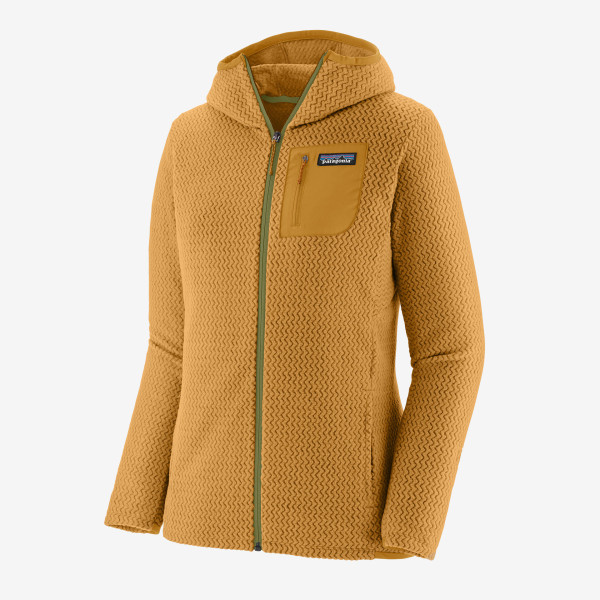 R1 Air Full Zip Hoody W Pufferfish Gold