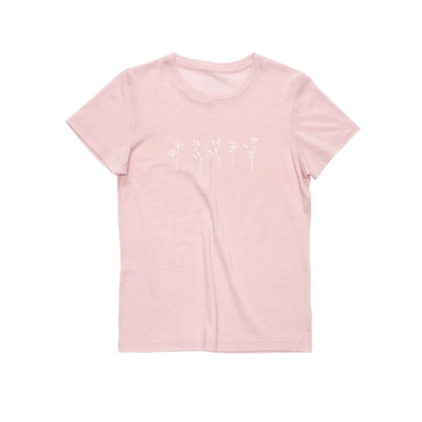 Classic Flower Tee W Chalk Pink