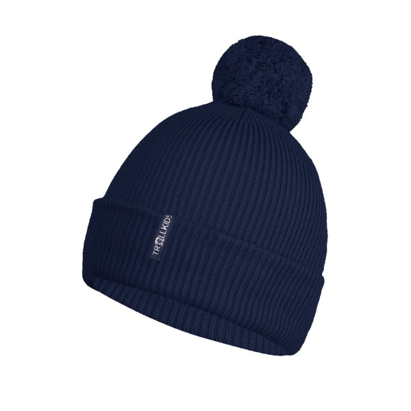 Girls Holmenkollen Bobble Cap Navy
