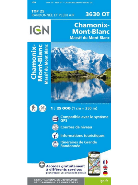 OT Chamonix Massif Du Mt. Blanc