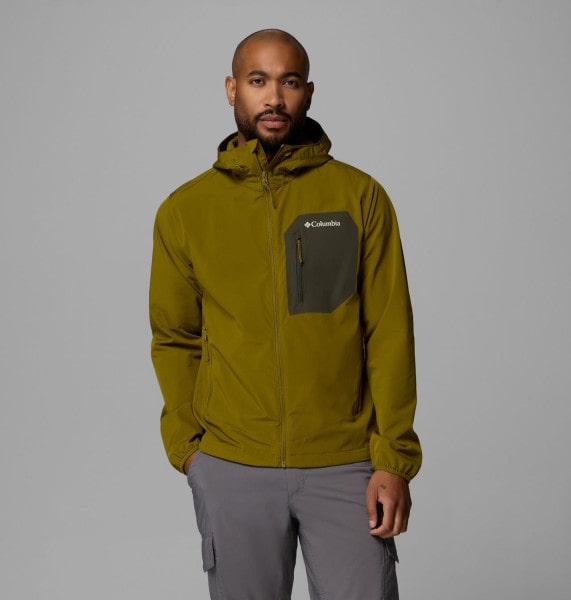 Tall Heights III Hood Softshell Green
