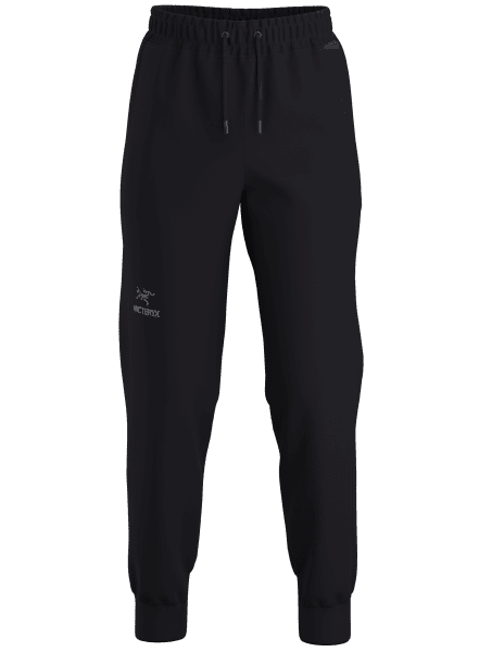 Emblem Fleece Jogger Black