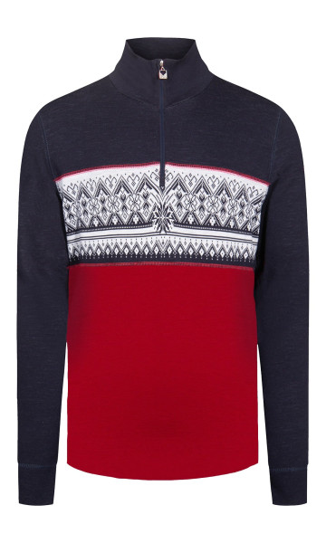 Moritz Super Sweater - Women - Berry/Nav/Whit