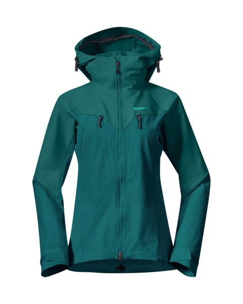 Tind Softshell Jacket-W-Malachite Green