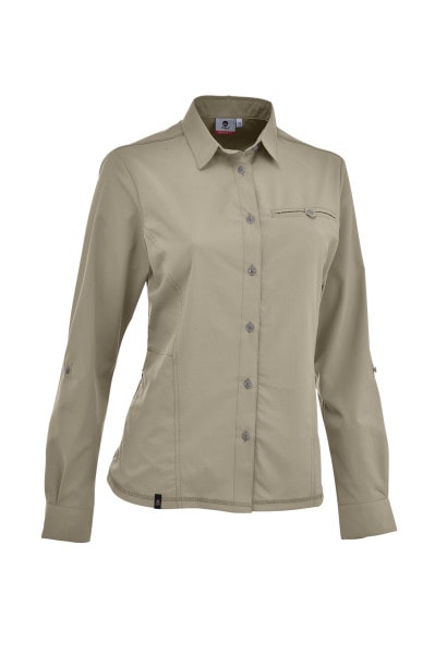 Hochalm UV50 SP 1/1 Bluse Uni Beige