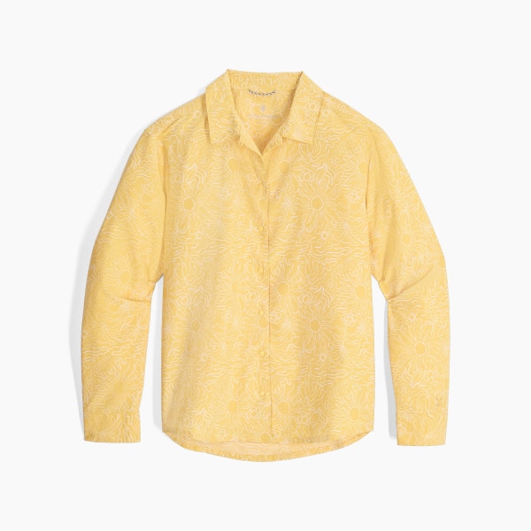 Salathe Sun Shirt L/S W Sunbeam Solar