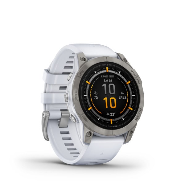EPIX PRO (GEN 2) - SAPPHIRE EDITION 47MM Steinweiss/Titanium Titan 