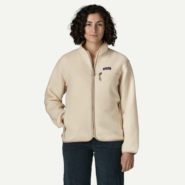 Retro Pile Jacket Woman Natural