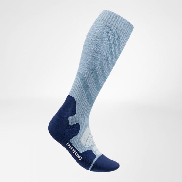 Outdoor Merino Compression Socks W Sky Blue