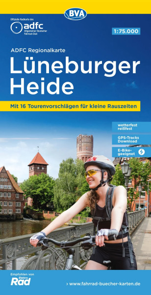 Lüneburger Heide Fahrradkarte