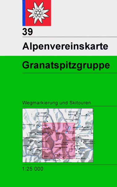 AV-Karte 39 Granatspitzgruppe